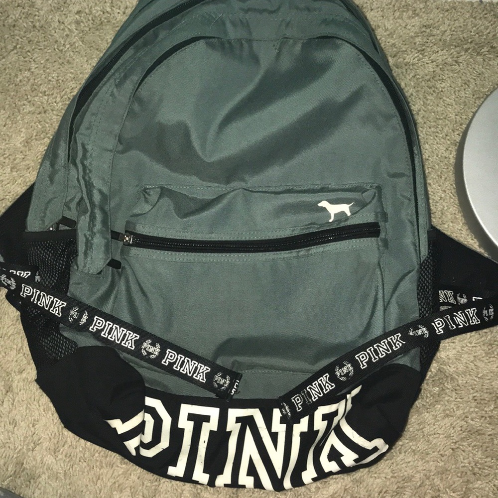 BARELY USED — PINK BACKPACK